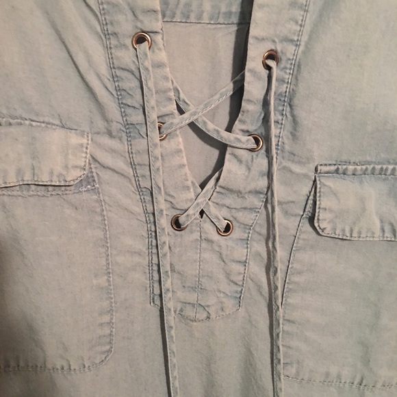 hazel denim top - Picture 2 of 2